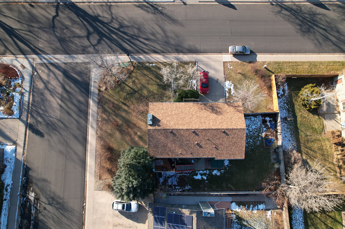 Aerial Roof Inspection in Fort Collins